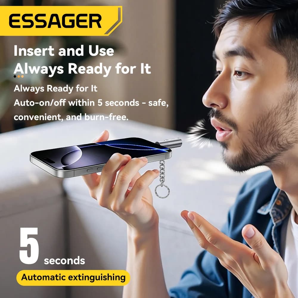 Mini Αναπτήρας USB-C με Τungsten Wire