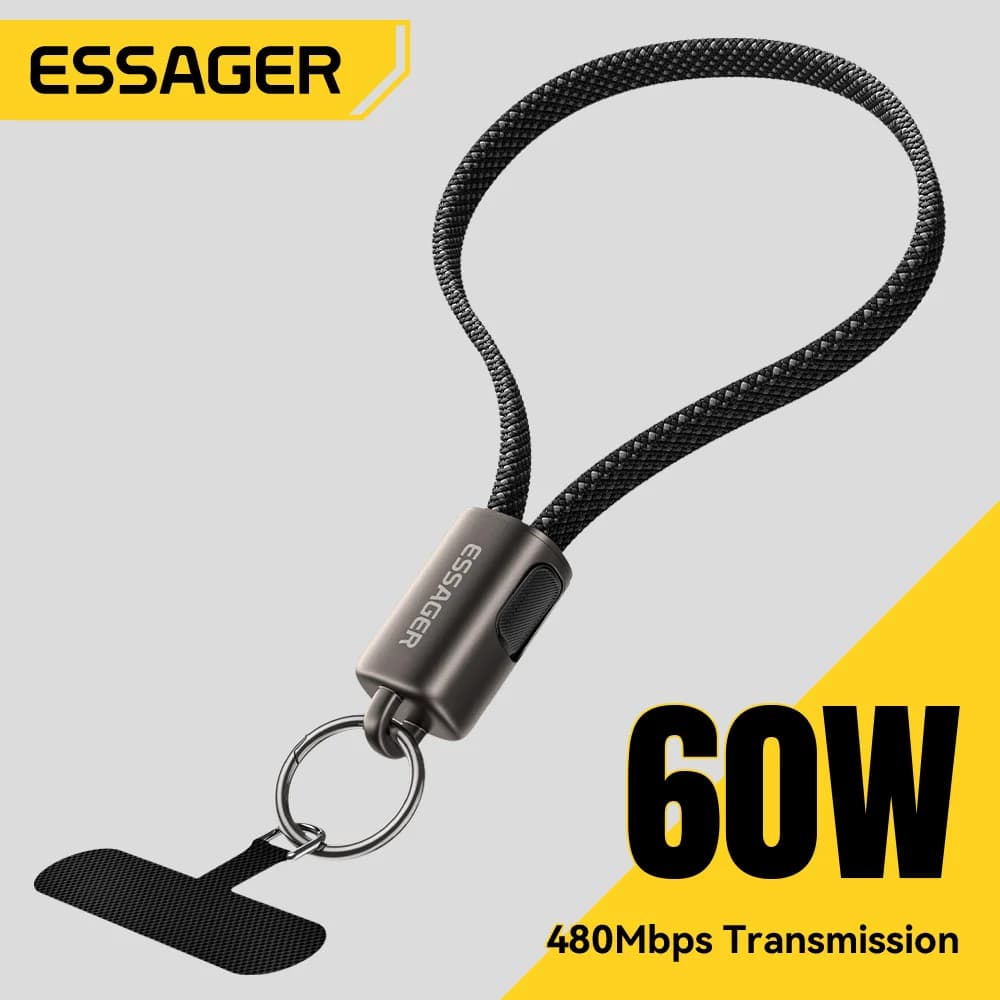 Καλώ Γρήγορης Φόρτισης Λουράκι USB-C σε Lightning 60W
