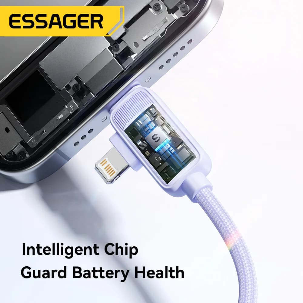 Καλώ Γρήγορης Φόρτισης 2-in-1 60W USB-C σε Lightning