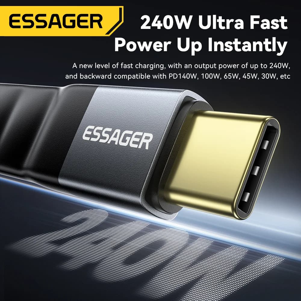 Καλώδιο USB 4.0 Type-C με Δεδομένα 40Gbps και Βίντεο 8K