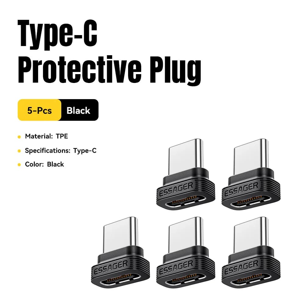 Φις Σκόνης USB-C με Υποστήριξη Μεταφοράς Δεδομένων OTG