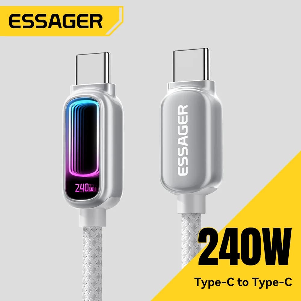 Καλώ USB-C σε USB-C 240W με υποστήριξη PD 3.1 100W