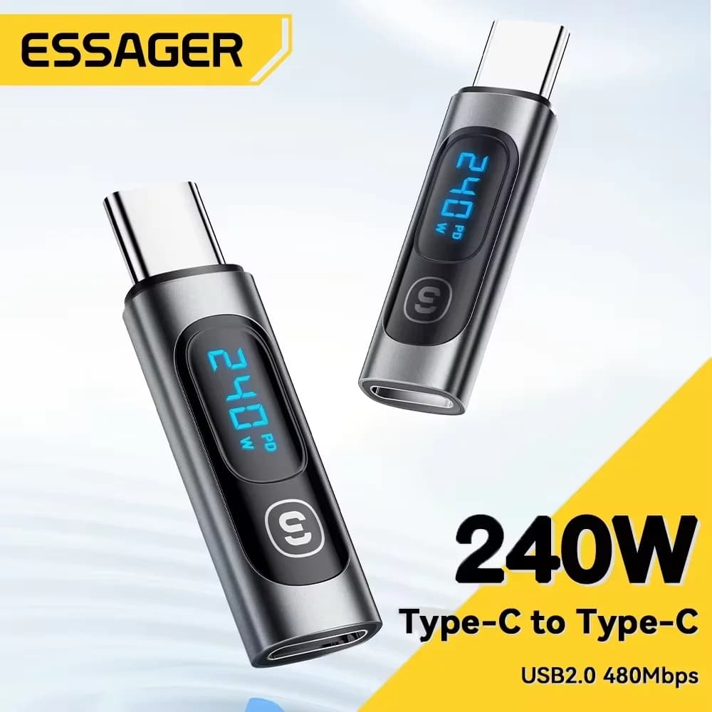 Αντάπτορας USB-C σε USB-C OTG με Ψηφιακή Οθόνη
