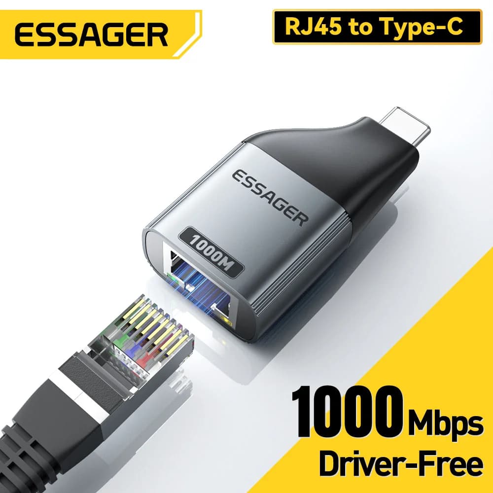 Αντάπτορας USB-C σε Gigabit Ethernet RJ45